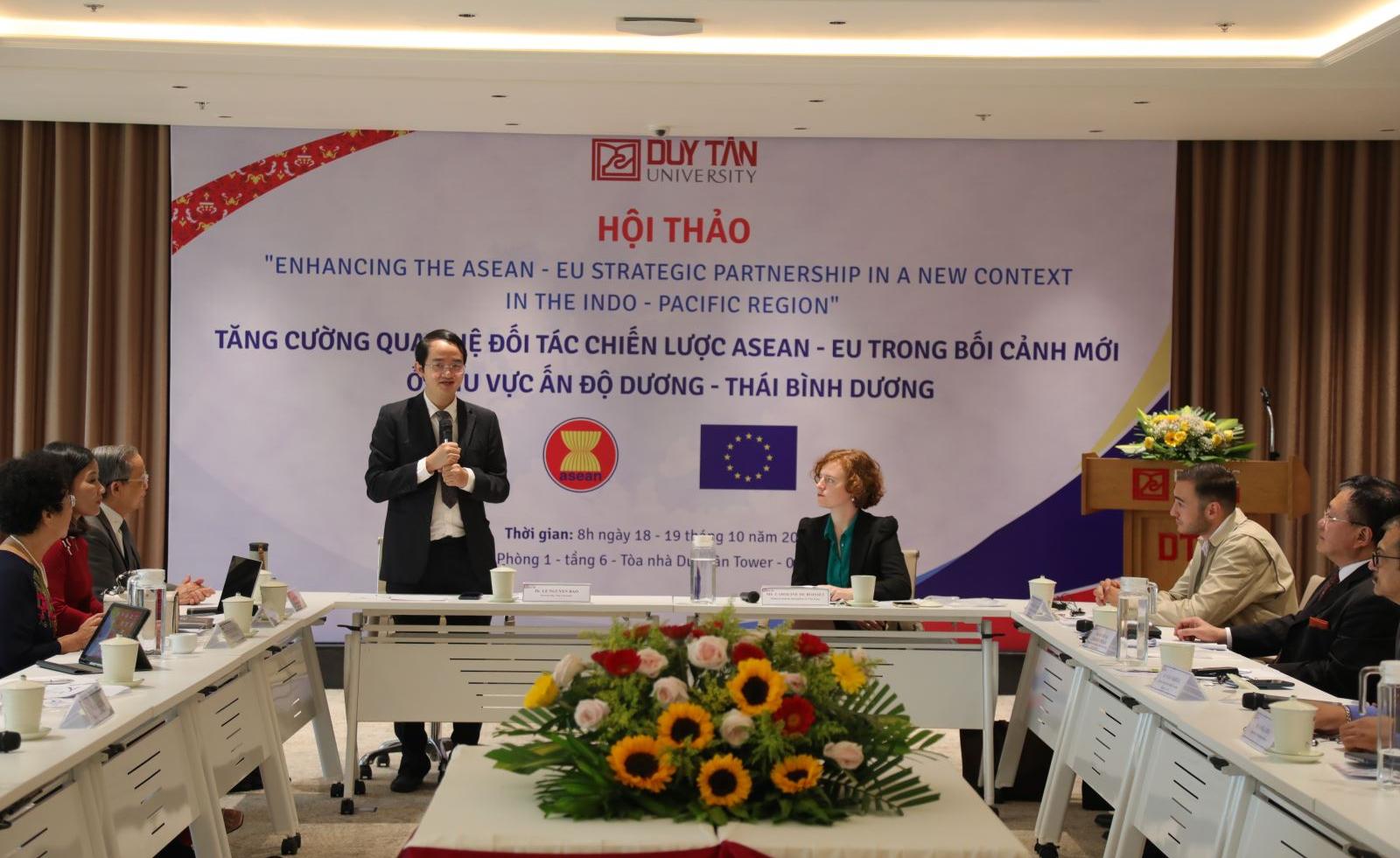 Hội thảo Tăng cường quan hệ đối tác chiến lược ASEAN-EU trong bối cảnh mới ở khu vực Ấn Độ Dương - Thái Bình Dương