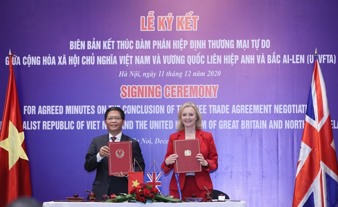 Việt Nam và Vương Quốc Anh chính thức ký kết hiệp định Thương Mại Tự Do